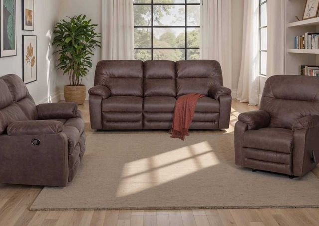 Franklin™ Holden Osbourne Walnut Dual Seat Power Reclining Loveseat-2