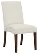 Fairfield® Customizable Entree Dining Straight Short Back Armless Stack Side Chair with Tobacco Legs-0
