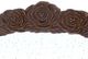A & B Home Bingley Brown Round Mirror-4