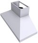 Vent-A-Hood® 66" White Euro-Style Wall Mount Range Hood-1