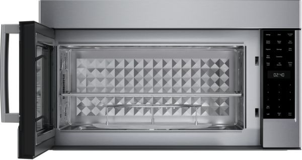 Bosch® 800 Series 1.8 Cu. Ft. Stainless Steel Over The Range Microwave-1