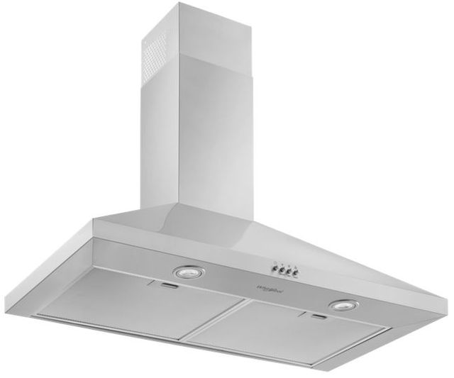 Whirlpool® 36" Stainless Steel Wall Mounted Range Hood-4