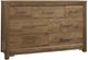 LM Co Home By Vaughan-Bassett Crafted Cherry by Ben & Erin Napier Medium Cherry 7-Drawer Dresser-0