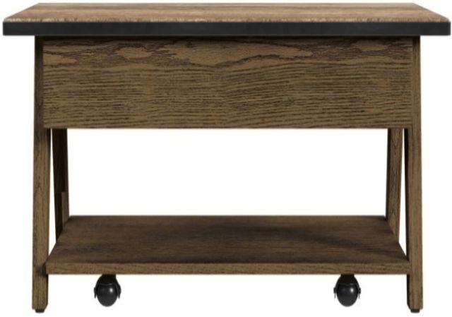 Null Furniture Oak Park Natural Oak Rectangular Cocktail Table-2
