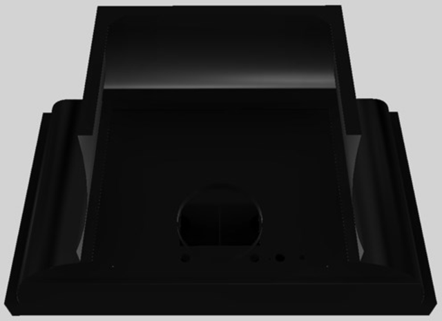 Vent-A-Hood® Designer Series 42" Black Wall Mounted Range Hood-2