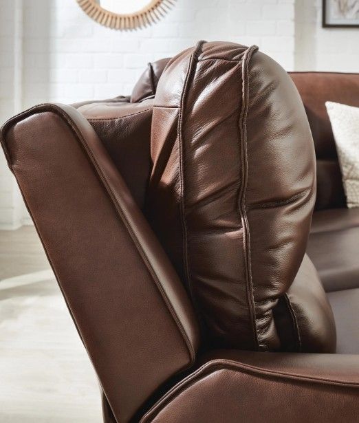 Signature Design by Ashley® DeepWakes 5-Piece Canyon Power Reclining Curved Sectional-2