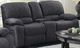 Titus Furniture Midnight Grey Power Recliner Love Seat-0