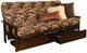 Kodiak Furniture Monterey Peter's Cabin/Espresso Full Storage Futon with Mattress -0