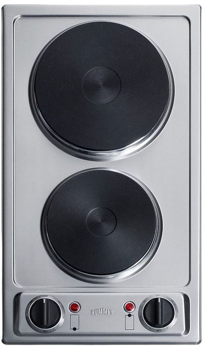 Summit 12 Stainless Steel Electric Cooktop Buzaid Appliance Brookfield and Danbury CT