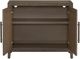 Crestview Collection Finn Brown 2-Door Rattan Cabinet-1
