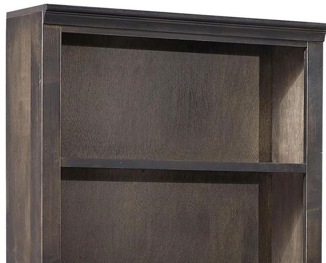 aspenhome® Churchill Ghost Black 84" Bookcase with 5 Fixed Shelves-2