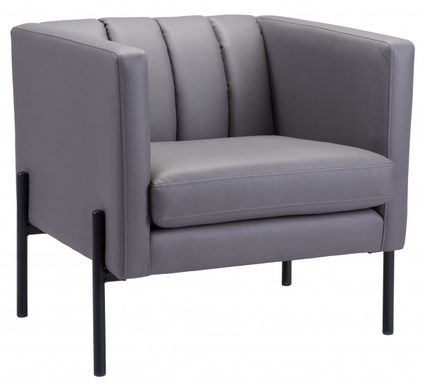 Zuo® Modern Jess Gray Accent Chair-0