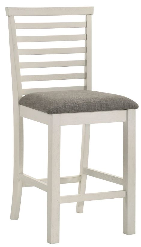 Liberty Furniture Brook Bay 7-Piece Carbon Gray/Textured White Gathering Table Set-3
