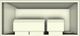 Vent-A-Hood® Premier Magic Lung® 66" Biscuit Wall Mounted Range Hood-3