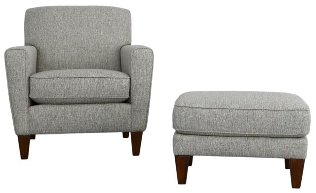 Flexsteel® Digby Dark Gray Ottoman-3