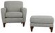 Flexsteel® Digby Dark Gray Ottoman-3