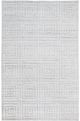 Feizy Redford Silver/White 5' x 8' Rug-0