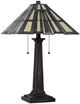 Cal® Lighting & Accessories Tiffany Dark Bronze Table Lamp-0