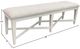 Parker House® Americana Modern Cotton Upholstered Dining Bench-2