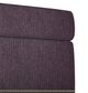 Vanguard® Furniture Newlin Purple Ottoman-1