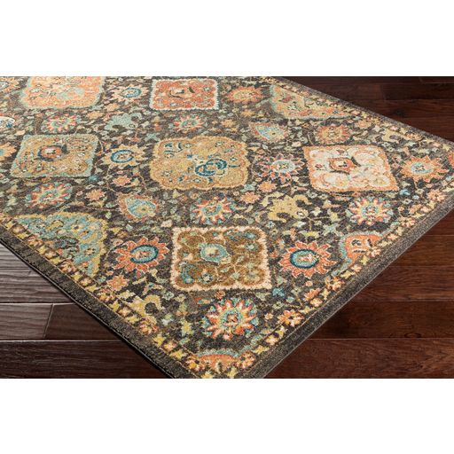 Surya Masala Market Dark Brown 5'x8' Area Rug-4