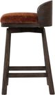 Four Hands Cloris Altair Sienna Swivel Bar and Counter Stool-3