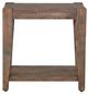 Sunny Designs™ Durango Weathered Brown Chair Side Table-2