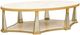 Michael Amini® Scotts Square Light Champagne Cocktail Table-0