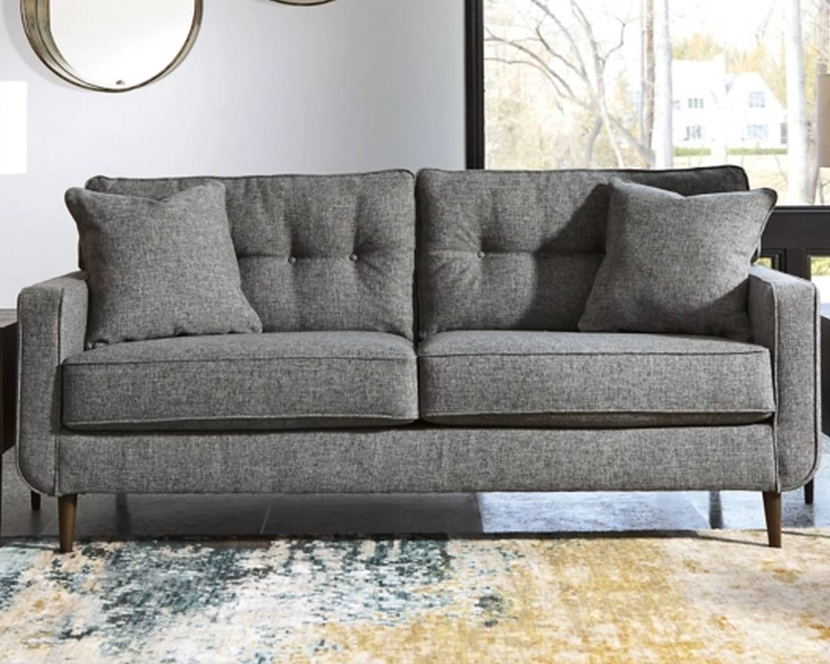 Ashley furniture mid century modern sofa discount