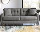 Ashley® Zardoni Charcoal Sofa-1