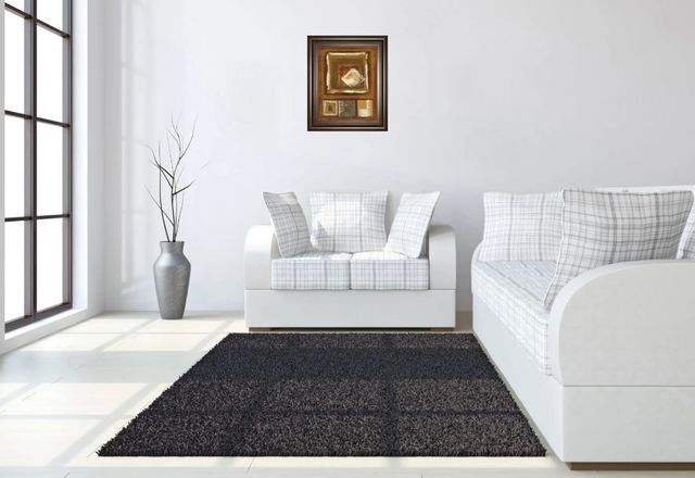 Classy Art White Diamond by Jenny Siekmann Framed Print Wall Art-2