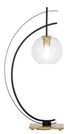 YHD Black Dome Hanging One Light Table Lamp-2