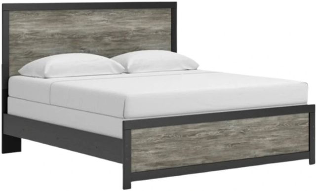Signature Design by Ashley® Jonnifer Black/Gray King Panel Bed-0