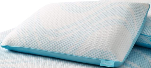 Tempur-Pedic® TEMPUR-Breeze® ProHi TEMPUR-Material™ Queen Bed Pillow-1