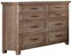 Furniture of America® Merthyr Brown Dresser-0