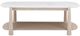 Bassett Mirror Horizons White Oak Cocktail Table with White Top-3