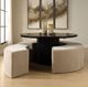 Uttermost® Khai Beige Dining Bench-1