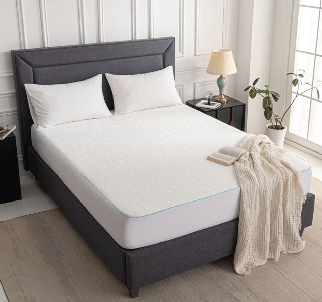 SlumberShield® Glaciertex Twin Mattress Protector-1