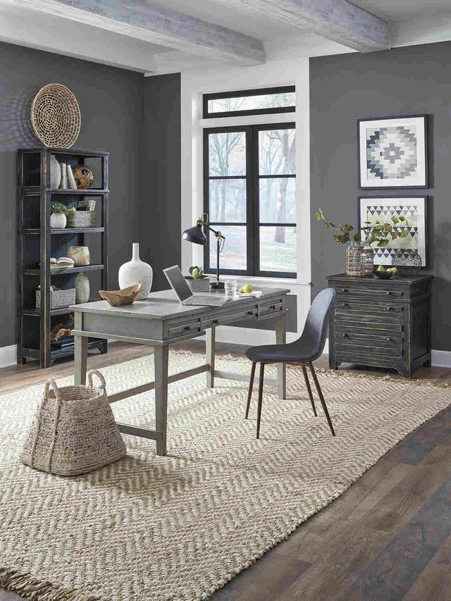 Aspenhome® Reeds Farm Weathered Grey Writing Desk-3