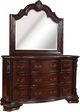 Crown Mark Sheffield Brown Mirror-2