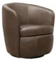 Parker House® Barolo 2-Piece Vintage Brown Swivel Club Chair Set-2
