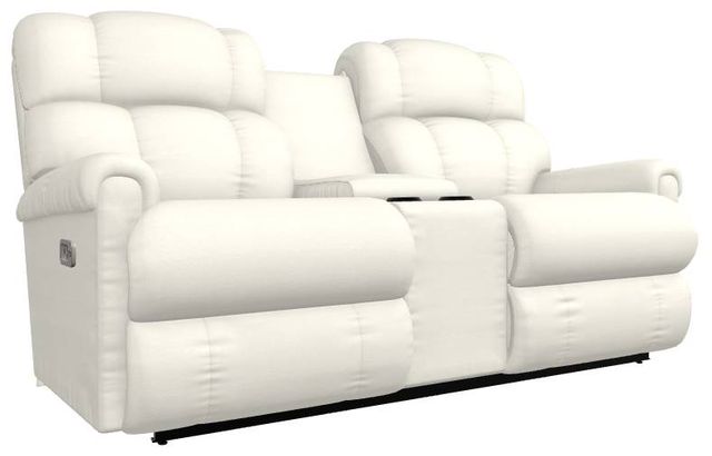 La-Z-Boy® Pinnacle Shell Power Wall Reclining Loveseat with Headrest and Console-0
