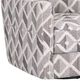 Franklin™ Cleo Crossfire Stone Swivel Accent Chair-2