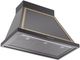 Ilve® Nostalgie II Noblesse 36" Glossy Black Wall Mounted Range Hood-1