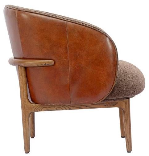 YHD Hayley Brown Accent Chair-2