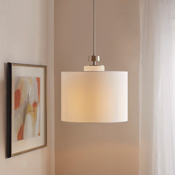 Olliix by INK+IVY Pacific Plated Nickel Silver Drum Pendant-4