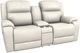 La-Z-Boy® Dorian Dove Power Reclining Loveseat with Console, Headrest, and Lumbar-0