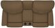 La-Z-Boy® Briggs Chocolate Power Reclining Loveseat with Headrest and Console-1