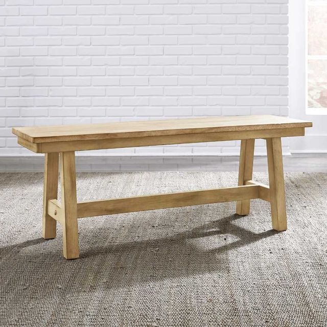 Liberty Furniture Lindsey Farm Natural Backless Bench-1