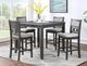New Classic® Home Furnishings Gia Gray Counter Height Dining Chair-1